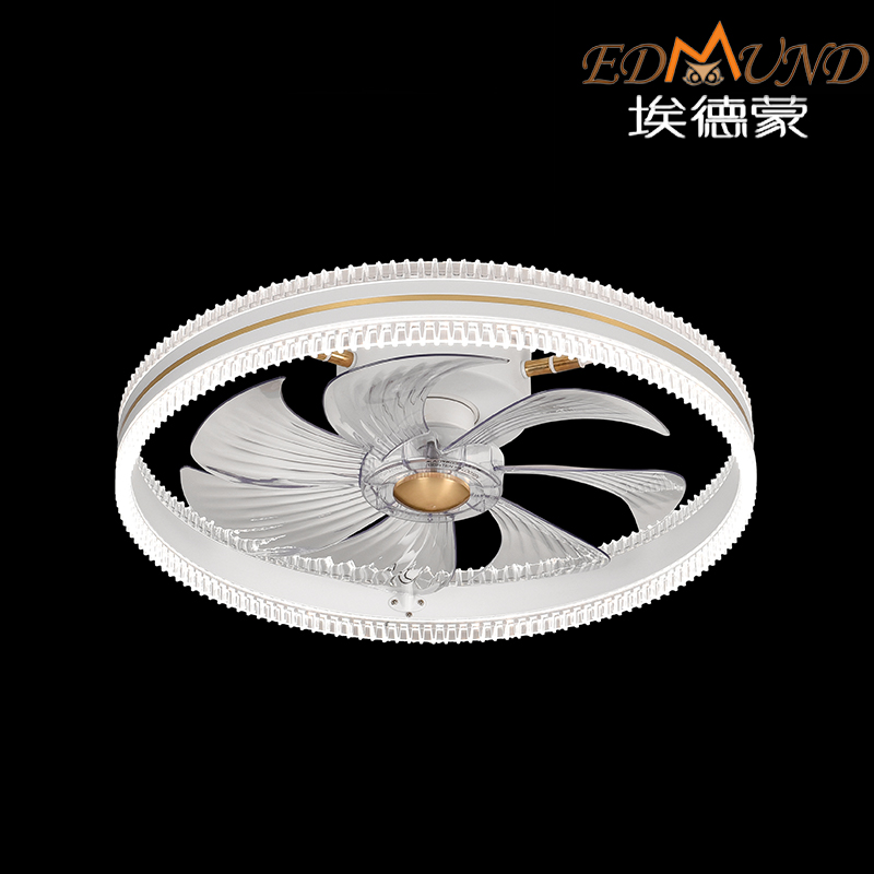 Luce ventilatore a soffitto C002-WH